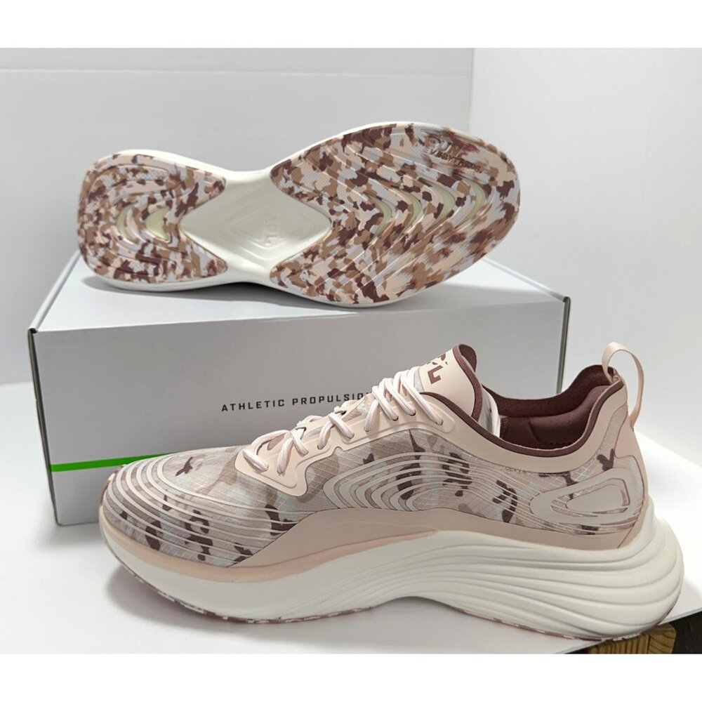 APL Streamline Men’s Sneakers 10 Creme Beachwood Camo Running Shoes NIB 🏃♂️✨ - Picture 5 of 12